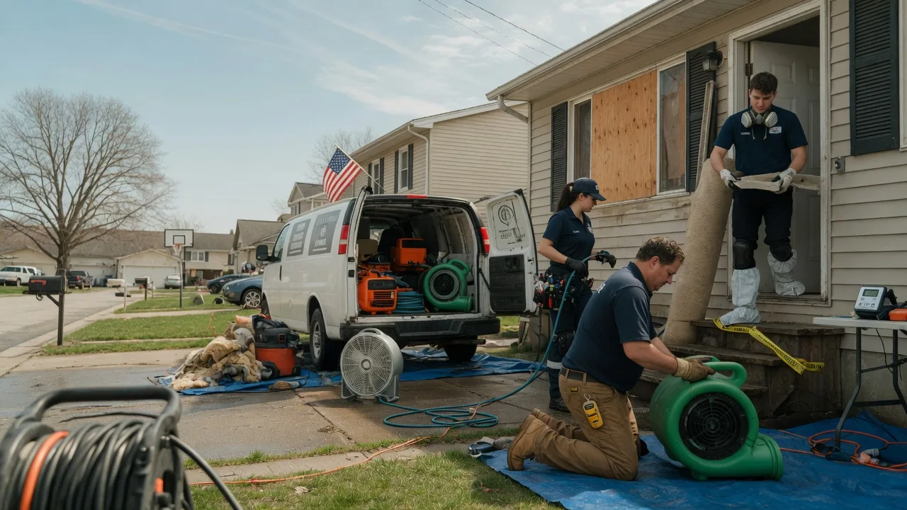 Water Damage Restoration in Grimesland, NC near me